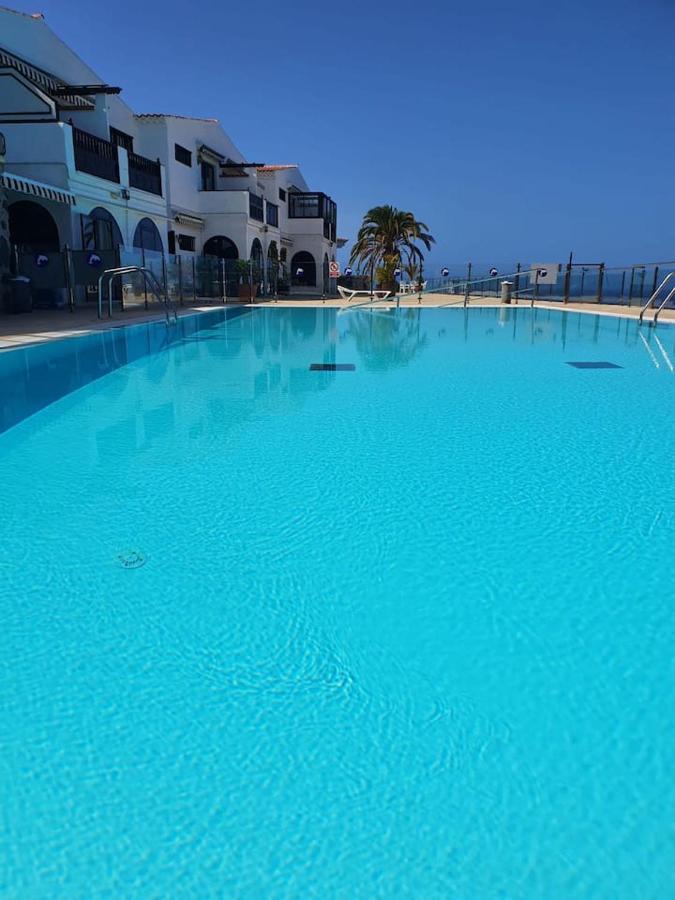 Very Romantic Seaview Apartment Patalavaca Mogan With Warm Pool ภายนอก รูปภาพ