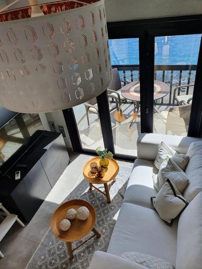Very Romantic Seaview Apartment Patalavaca Mogan With Warm Pool ภายนอก รูปภาพ