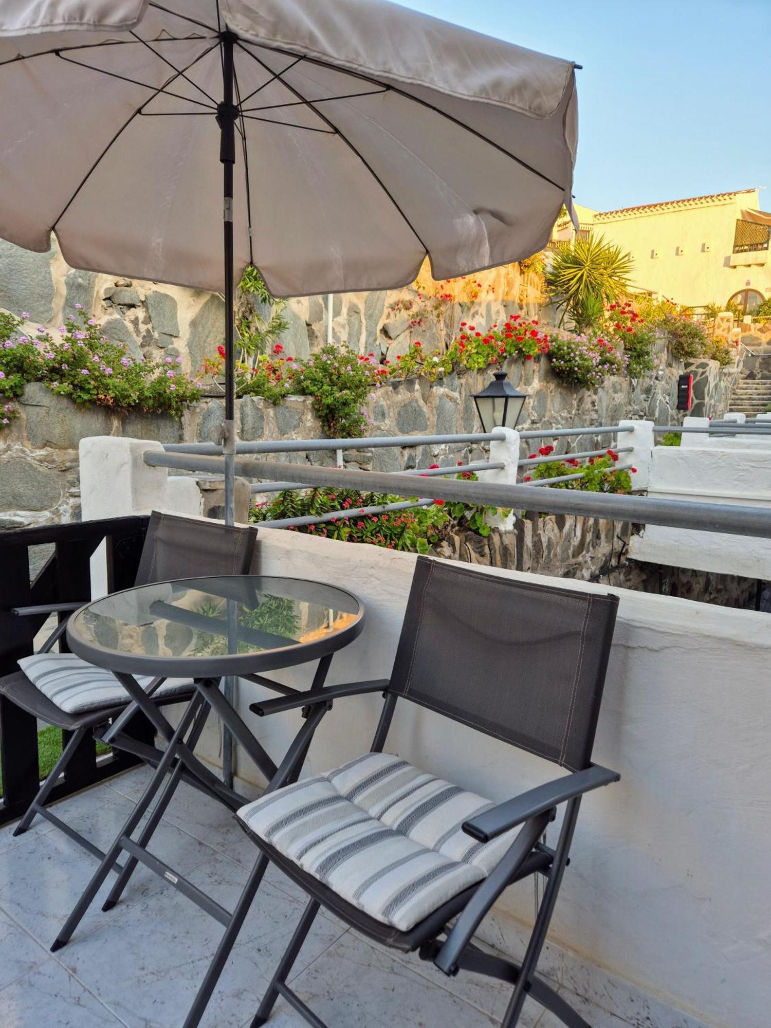 Very Romantic Seaview Apartment Patalavaca Mogan With Warm Pool ภายนอก รูปภาพ